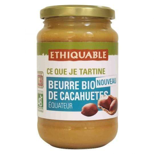 Beurre de cacahuètes bio - 350g Ethiquable vrac-zero-dechet-ecolo-balma-gramont