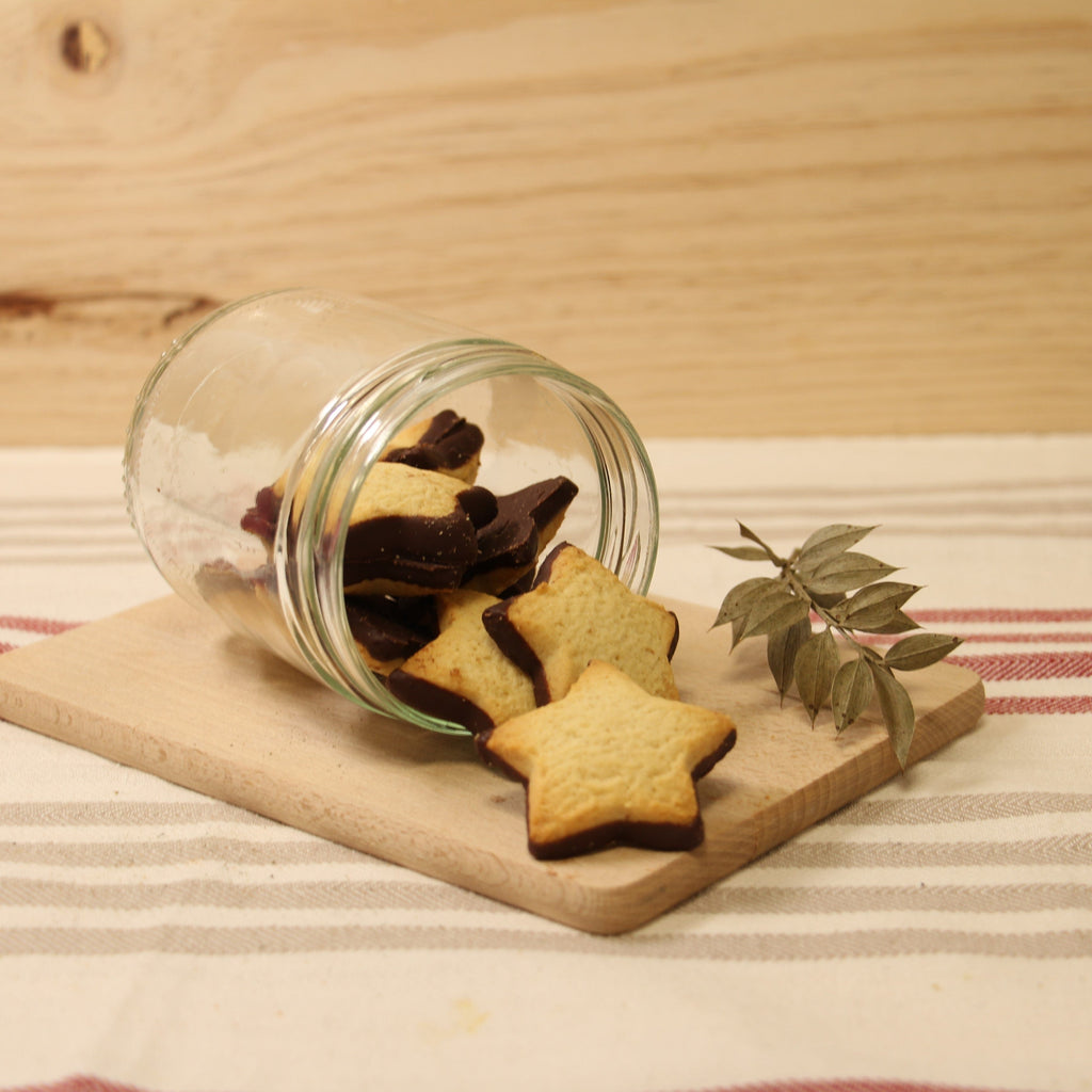 Biscuits de Noël orange chocolat noir BIO - 11 pièces - env. 100g Belledonne vrac-zero-dechet-ecolo-balma-gramont