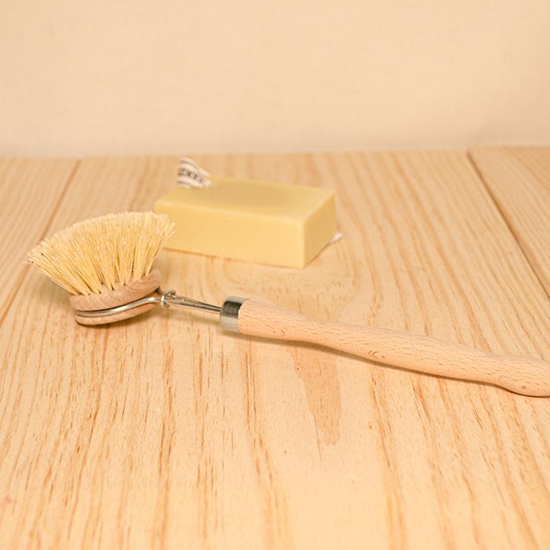 Brosse à vaisselle en bois d'hêtre et fibre d'agave Ecodis vrac-zero-dechet-ecolo-balma-gramont