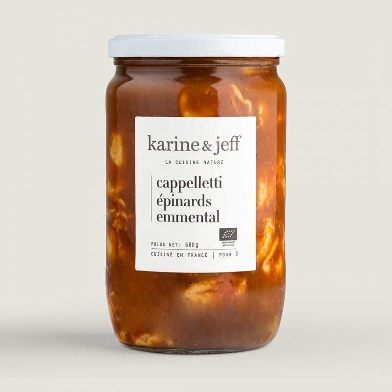 Cappelletti épinards emmental - 680g Karine & Jeff vrac-zero-dechet-ecolo-balma-gramont