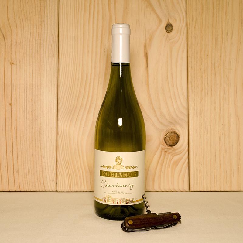Chardonnay de Limoux - Bouteille de 75cl Domaine de Robinson vrac-zero-dechet-ecolo-balma-gramont