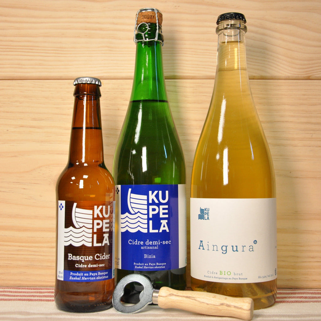 Cidre demi-sec Basque Cider - 33cl Kupela vrac-zero-dechet-ecolo-balma-gramont