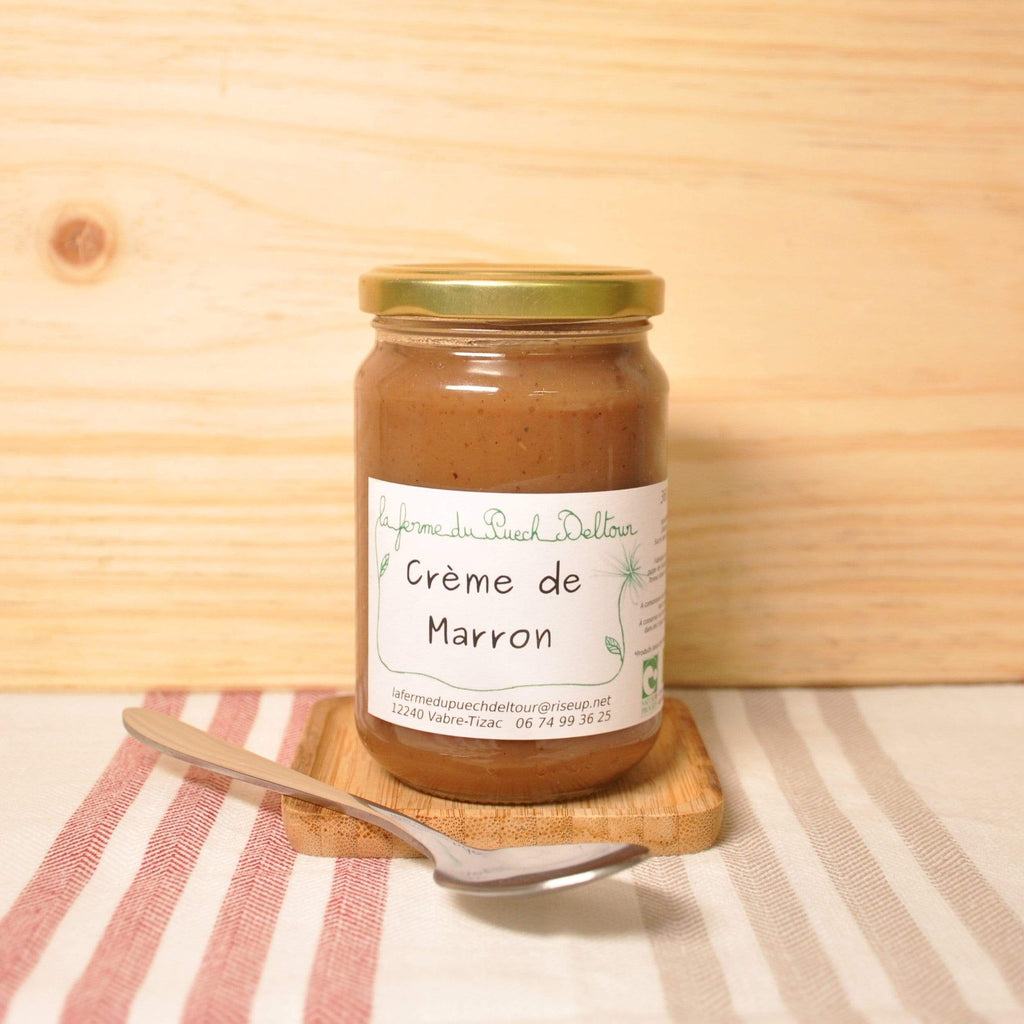 Crème de marron - 360g La Ferme du Puech Deltour vrac-zero-dechet-ecolo-balma-gramont