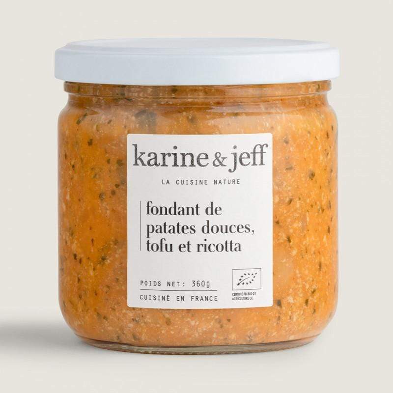 Fondant de patates douces, tofu et ricotta - 360g Karine & Jeff vrac-zero-dechet-ecolo-balma-gramont