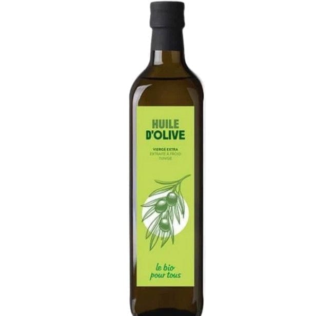 Huile d’Olive Vierge Extra de Tunisie BIO - 75cl Le bio pour tous vrac-zero-dechet-ecolo-balma-gramont