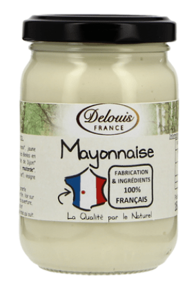 Mayonnaise aux œufs 100% française - 180g Delouis vrac-zero-dechet-ecolo-balma-gramont