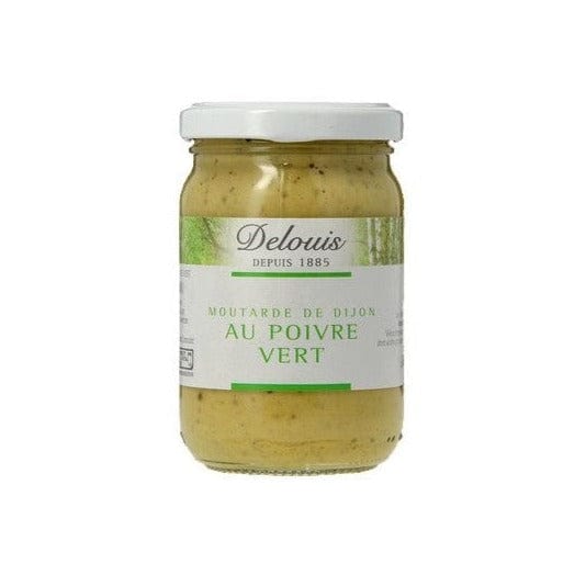 Moutarde poivre vert - 200g Delouis vrac-zero-dechet-ecolo-balma-gramont