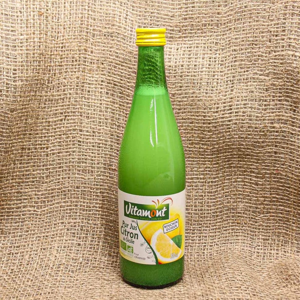 Pur jus de citron de Sicile BIO - 50cl Vitamont vrac-zero-dechet-ecolo-balma-gramont
