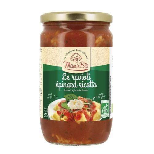 Raviolis épinards et ricotta - 675g Mamie Bio vrac-zero-dechet-ecolo-balma-gramont