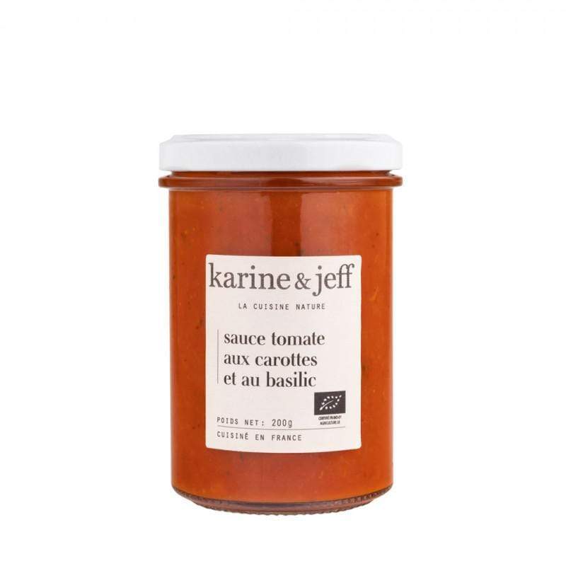Sauce tomate aux carottes et basilic - 200g Karine & Jeff vrac-zero-dechet-ecolo-balma-gramont