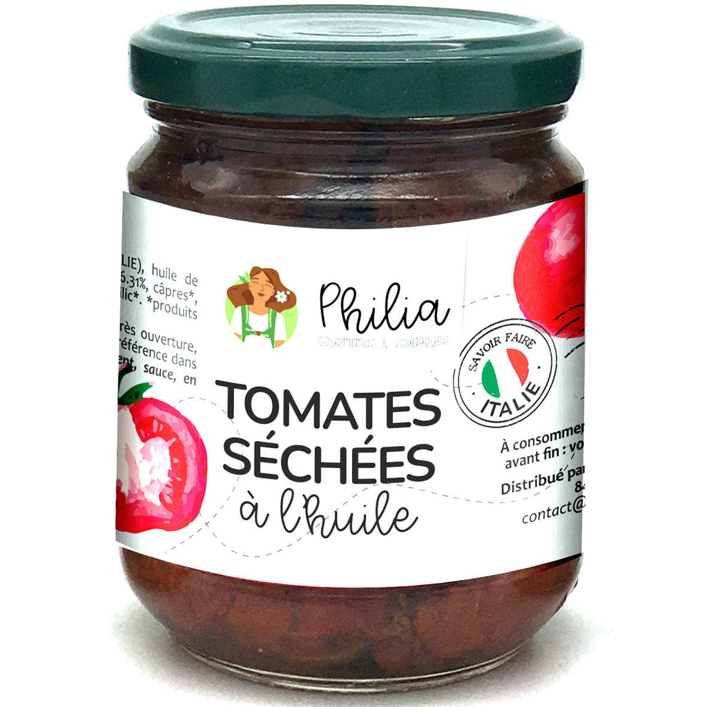 Tomates séchées à l'huile BIO - 130g PNE Philia vrac-zero-dechet-ecolo-balma-gramont