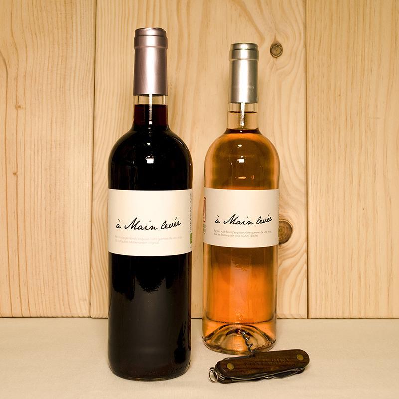 Vin rosé "à main levée" Minervois 75cl Clos du Marbrier vrac-zero-dechet-ecolo-balma-gramont