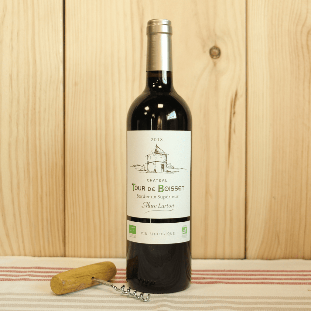 Vin rouge BIO - Château Tour de Boisset - AOC Bordeaux  Supérieur - 75cl Vignobles Lurton vrac-zero-dechet-ecolo-balma-gramont